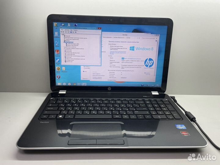 Ноутбук i3 2x2.4ггц/4Гб/500HDD