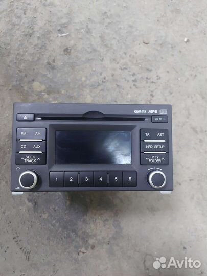 Магнитола штатная Киа Рио 2