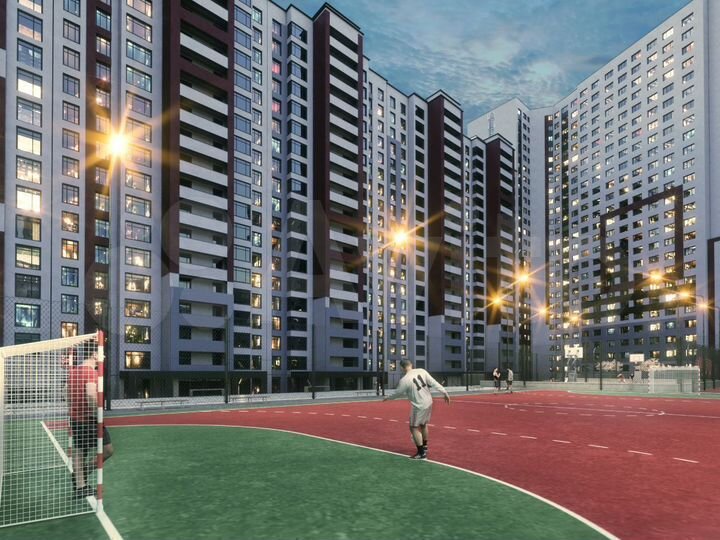 3-к. квартира, 69,7 м², 13/27 эт.