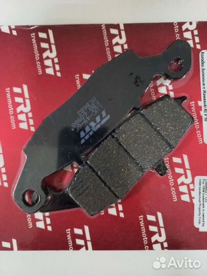 Тормозные колодки ER6 06-16г