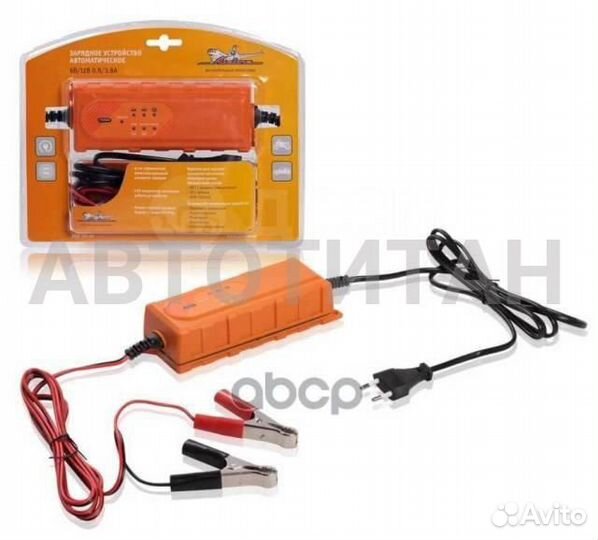 Зарядное устройство 0,8/3,8А 6В/12В, автоматическо