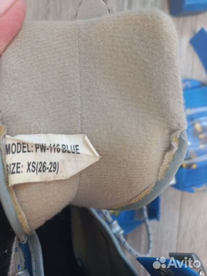 Роликовые коньки детские с защитой