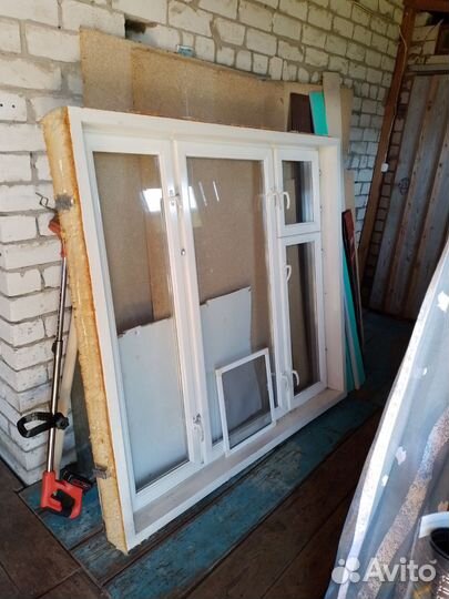 Окно деревянное стеклопакеты бу