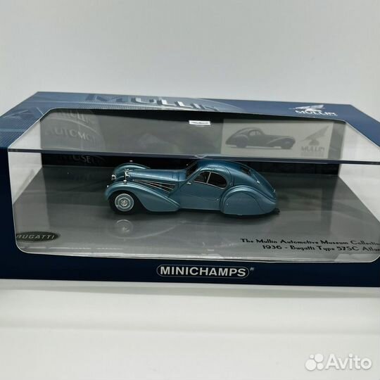 Bugatti Type 57SC Atlantic 1936 Minichamps 1/43