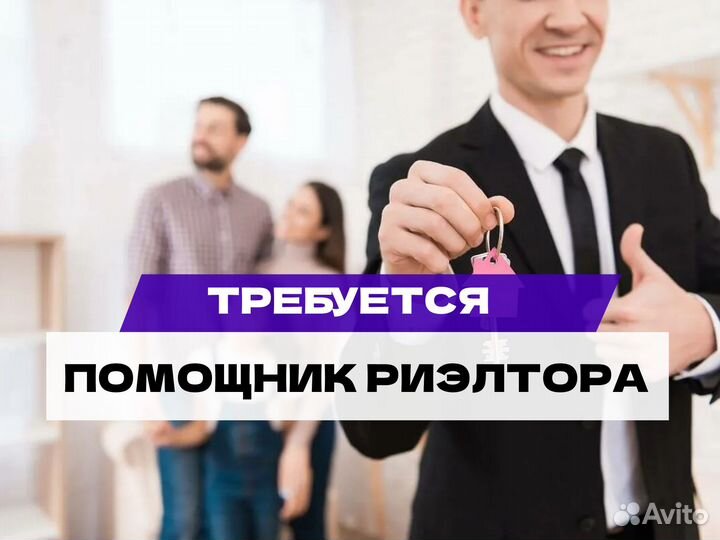 Требуется помощник риэлтора