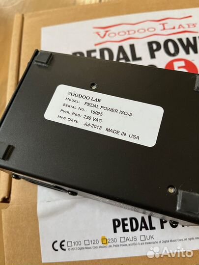 Voodoo Lab Pedal Power ISO 5
