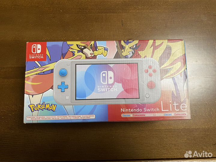 Nintendo switch lite zacian pokemon