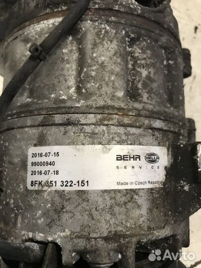 Компрессор кондиционера renault laguna 3