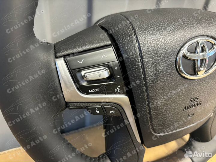 Руль toyota land cruiser 200 07-12 в стиле 16+