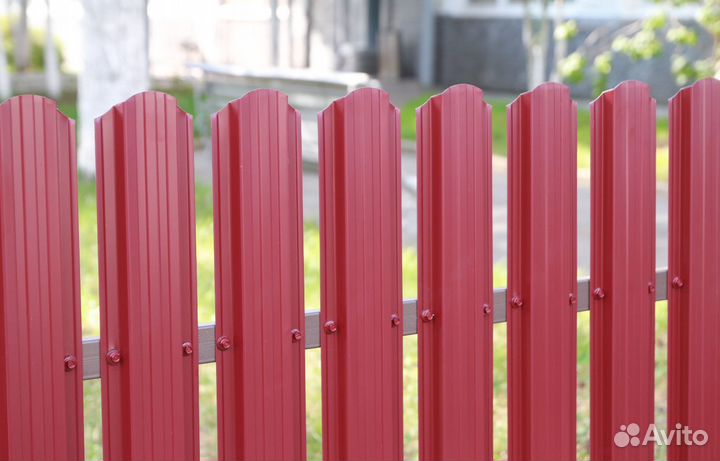 Металлический штакетник с гарантией