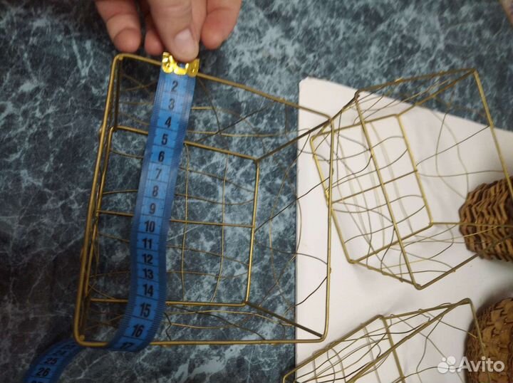 Корзина подарочная декоративная пакетом