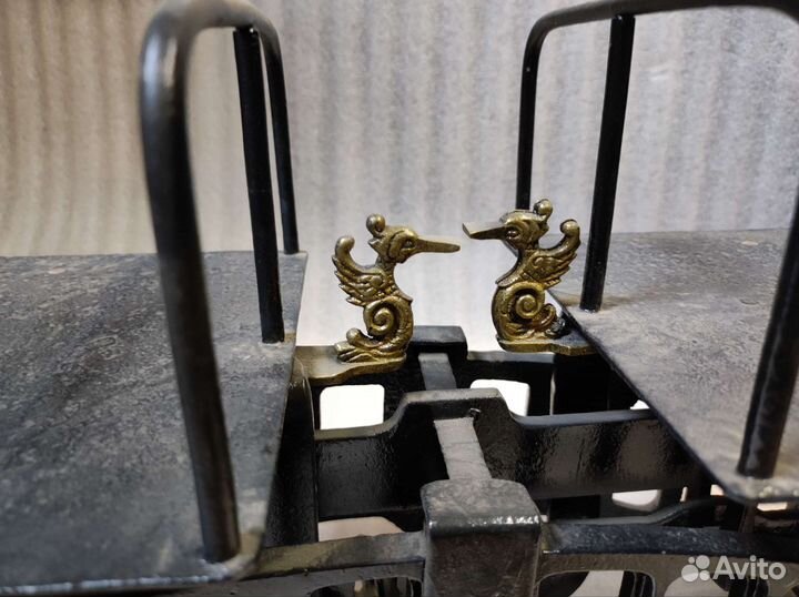 Старинные весы до 5кг. Завод 