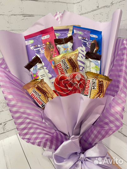 Букеты из шоколада, конфет (съедобные)