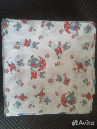 Пеленки детские хлопковые многоразовые