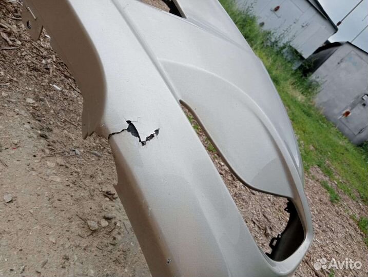 Бампер на hyundai solaris