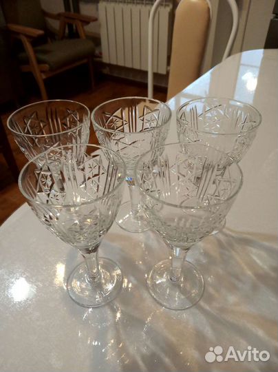 Фужеры хрусталь