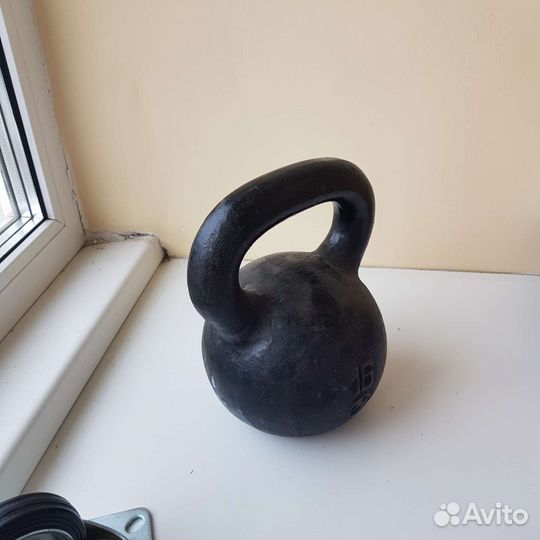 Гиря чугунная 16 кг