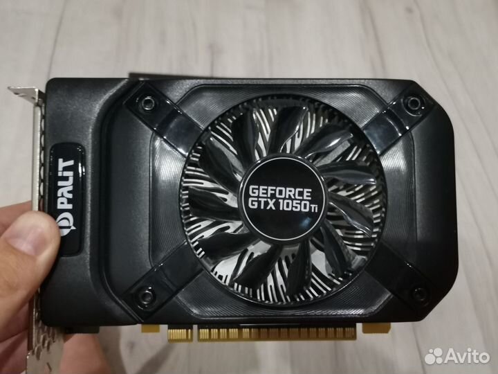 Видеокарта Nvidia Geforce GTX 1050 ti 4GB Palit