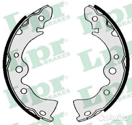 Колодки тормозные барабанные