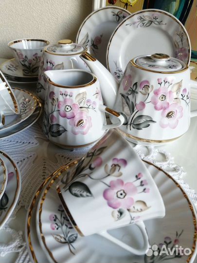 Чайно-кофейный сервиз Дмитровский фз Вербилки