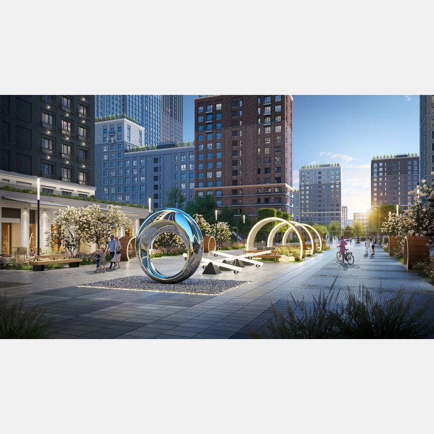 1-к. квартира, 45,3 м², 31/39 эт.