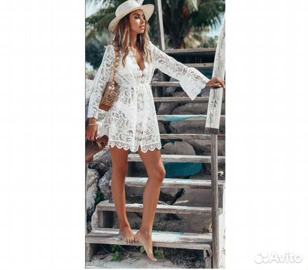 Накидка пляжная