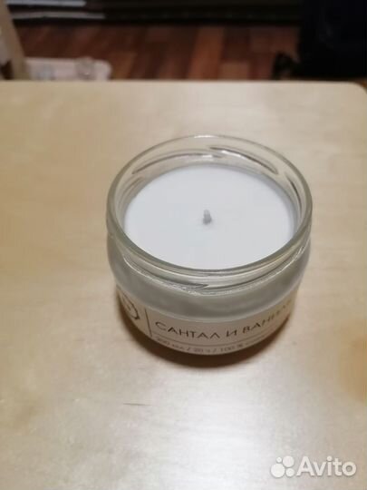 Ароматическая свеча ручной работы