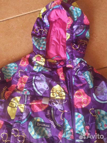 Комбинезон демисезонный для девочки 92