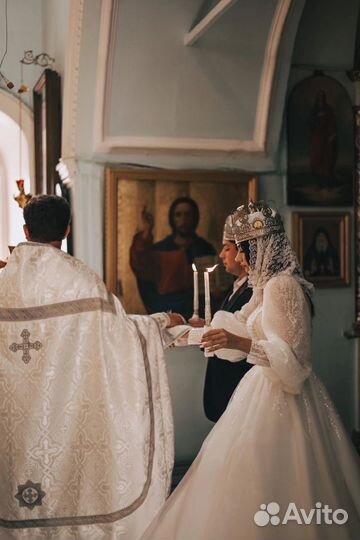 Фотосессия крещение венчание