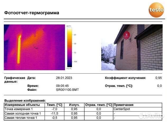 Тепловизор. Поиск и обследование теплопотерь