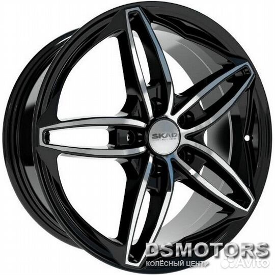 Диски Турин 7/17 5x112 ET43 d57.1 алмаз