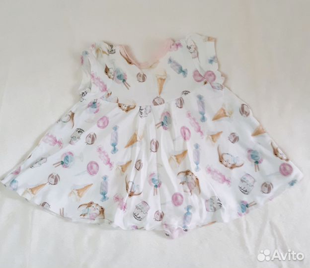 Платья боди, платья для девочки 62-74