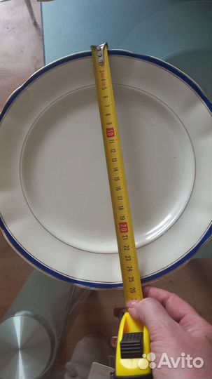 Тарелки фарфор винтаж