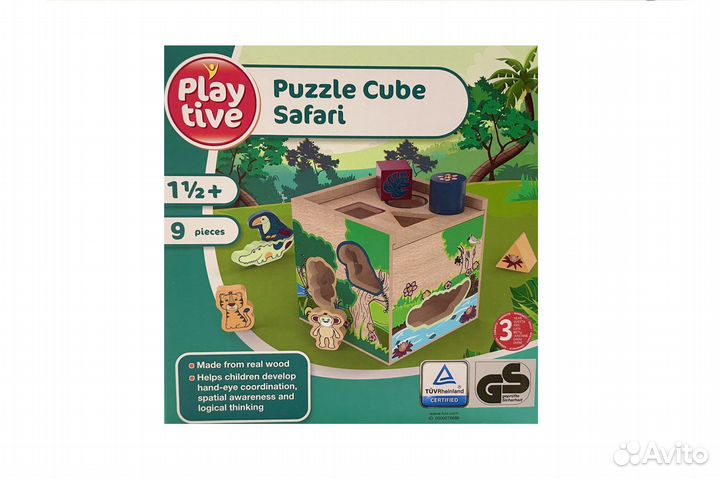 Развивающие деревянные игрушки Финляндия