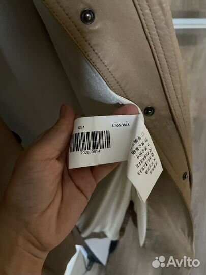 Плащ кожаный натуральный celine размер L