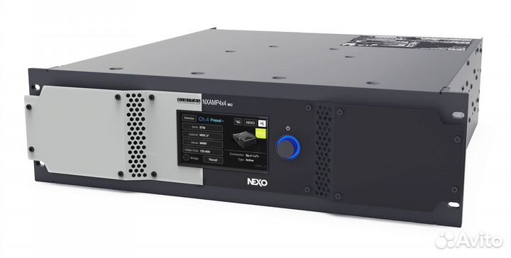 Nexo nxamp4X4MK2, цифровой 4-х канальный усилитель