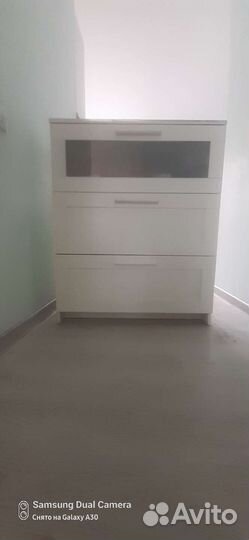 Тумба прикроватная белая