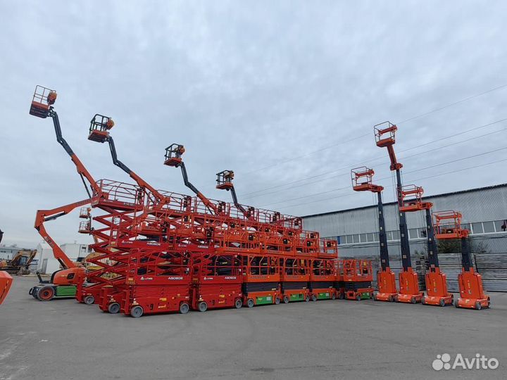 Аренда коленчатого подъёмника