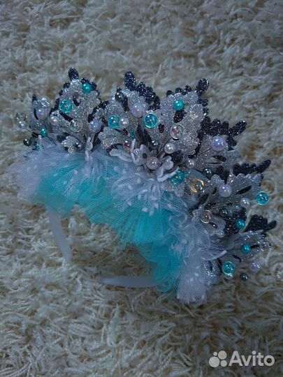 Новогодний ободок для девочки