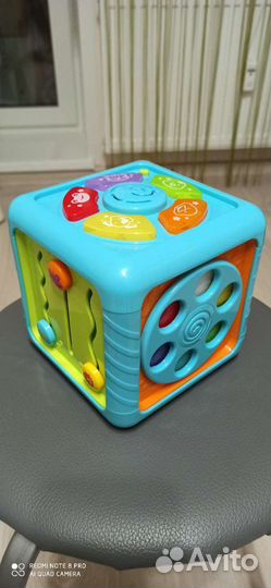 Кубик интерактивный развивающая игрушка для малыше