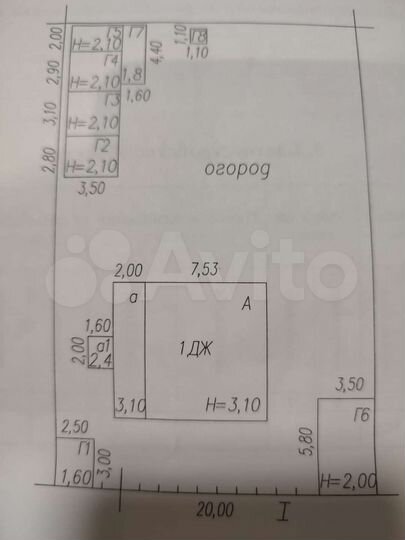 Дом 83,6 м² на участке 6,1 сот.