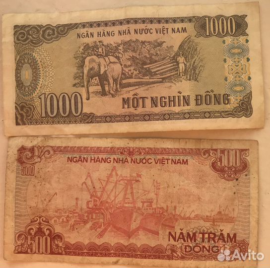 Вьетнамские донги