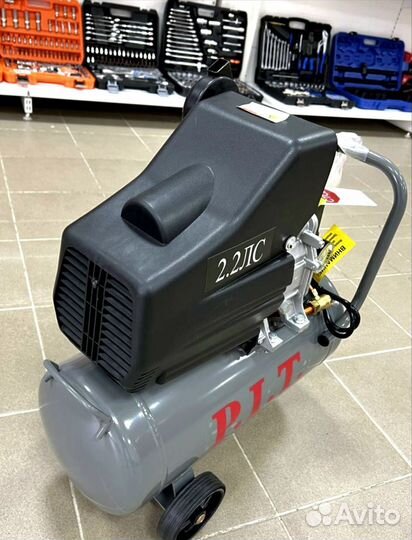 Компрессор воздушный P.I.T PAC24-C,24л,1500Вт,8бар