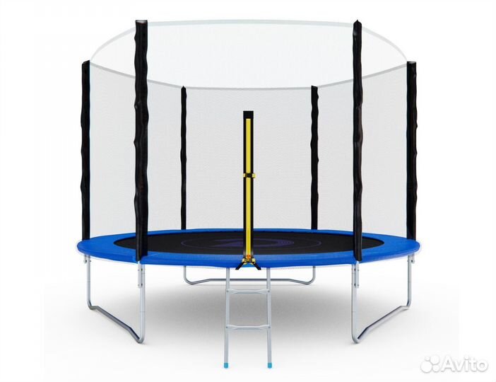 Батут 3,05 м с сеткой и лестницей новый в наличии