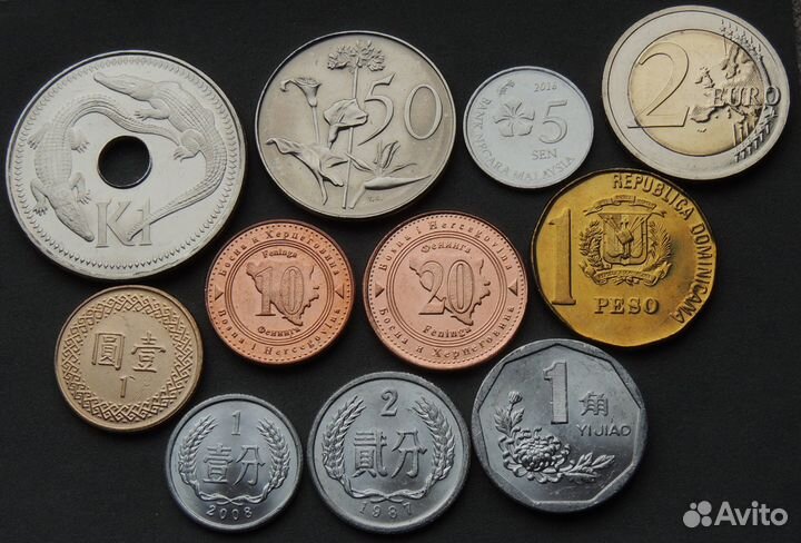 Монеты мира UNC/aUNC