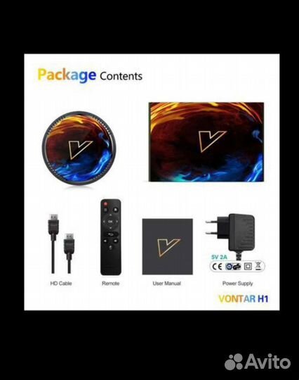 Андроид тв приставка Vontar H1 новинка