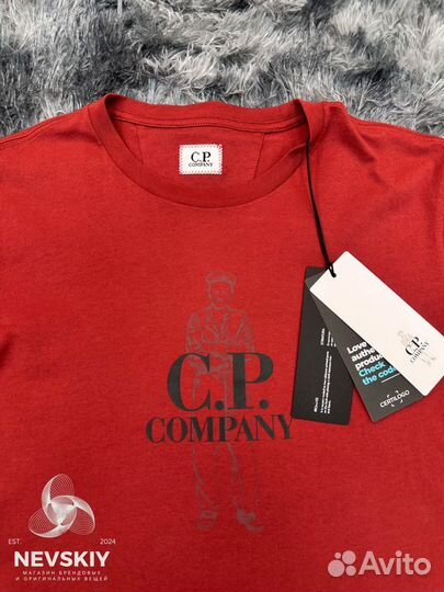 Футболка cp company новая