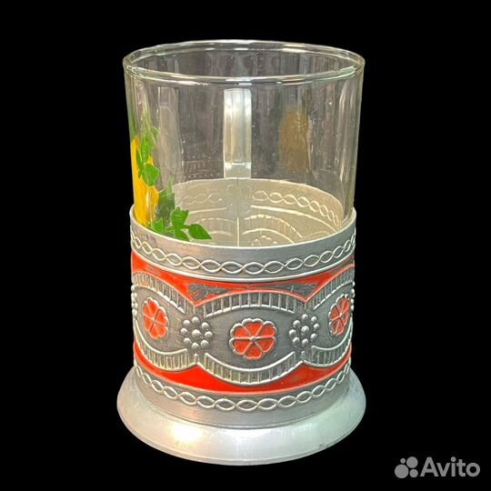 Советский стакан с подстаканником