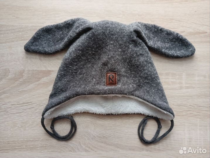Шапка с ушками Reima р.48 демисезон/зима