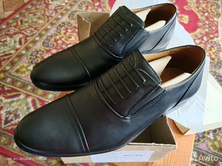 Туфли мужские 40 размер новые